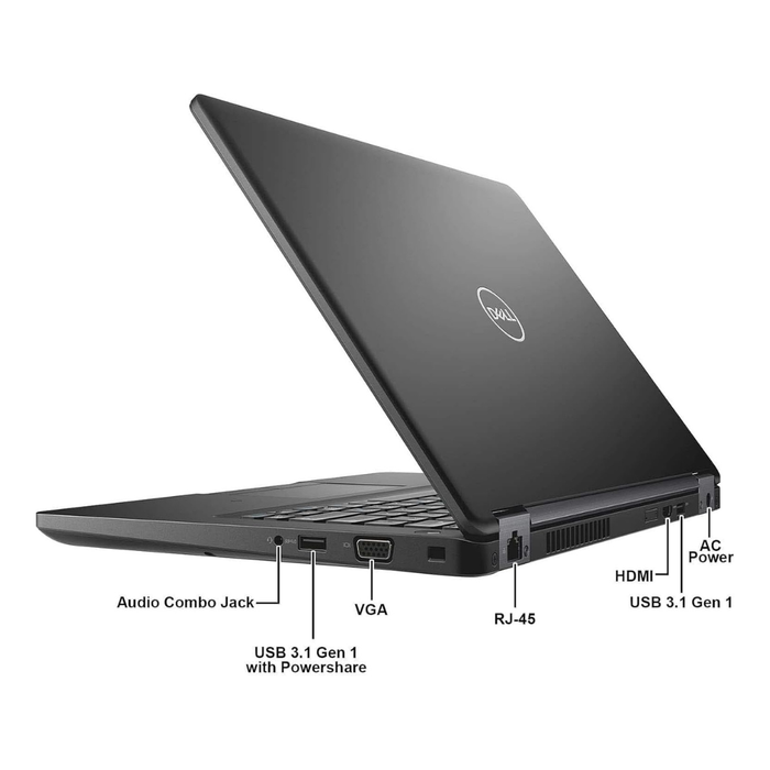 Dell Latitude 5490 Intel Core i5 8th gen 16GB 14"