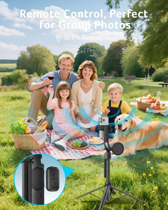 Tripod & Selfie Stick with Remote, Portable
