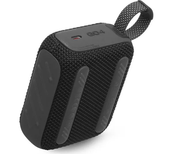 JBL Go 4 Portable Bluetooth Speaker - Black