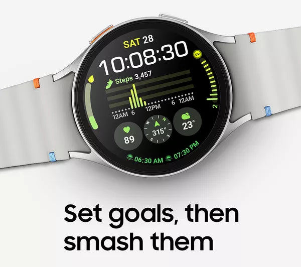SAMSUNG Galaxy Watch7 BT with Bixby - Cream, 40 mm