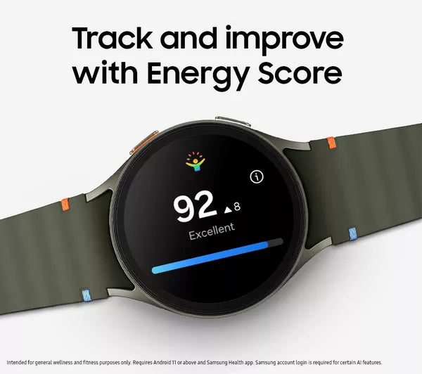 SAMSUNG Galaxy Watch7 BT with Bixby - Cream, 40 mm