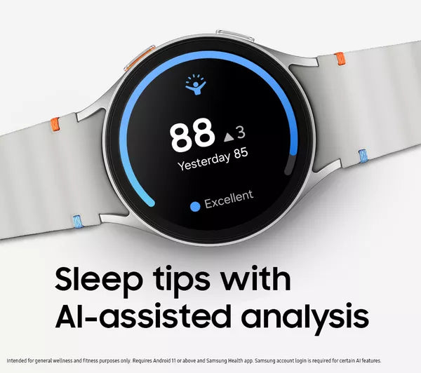SAMSUNG Galaxy Watch7 BT with Bixby - Cream, 40 mm