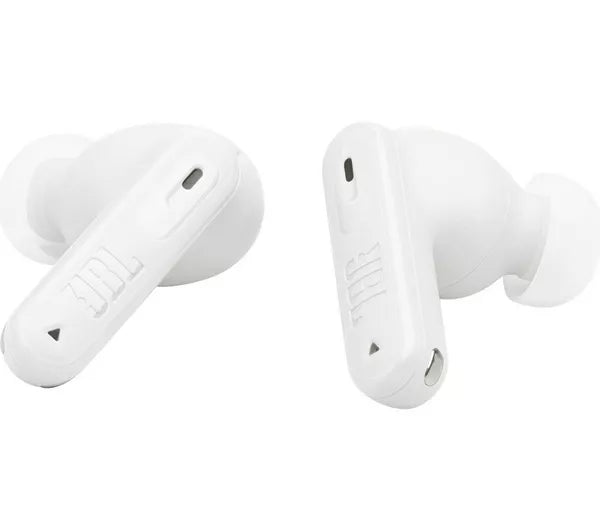 JBL Tune Beam 2 Wireless Bluetooth Noise-Cancelling Earbuds - White