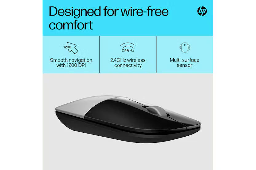 HP Z3700 Wireless Mouse | Silver