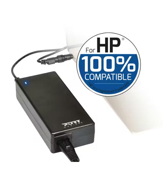 Fuente de alimentación para portátiles HP de 90 W de Port Designs