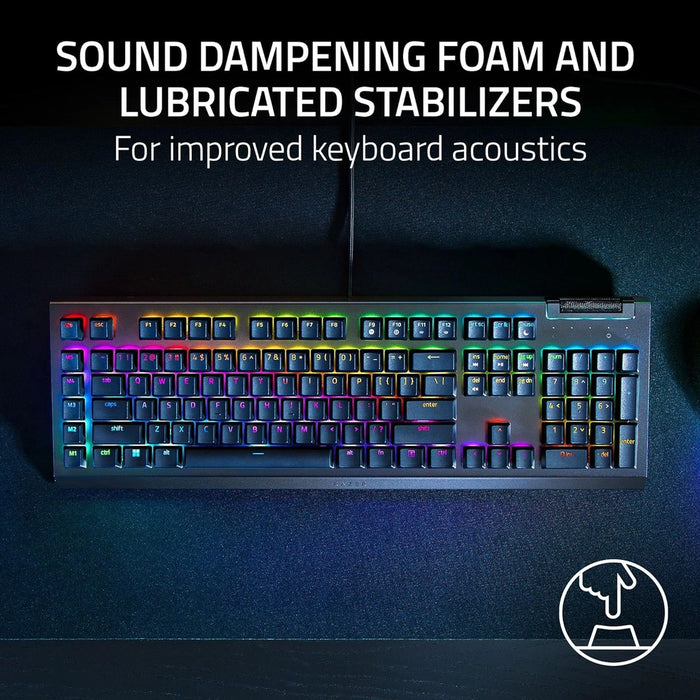 Razer BlackWidow V4 X Mechanical RGB Gaming Keyboard | Black